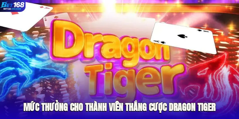 Tổng hợp mức thưởng cho thành viên thắng cược Dragon Tiger
